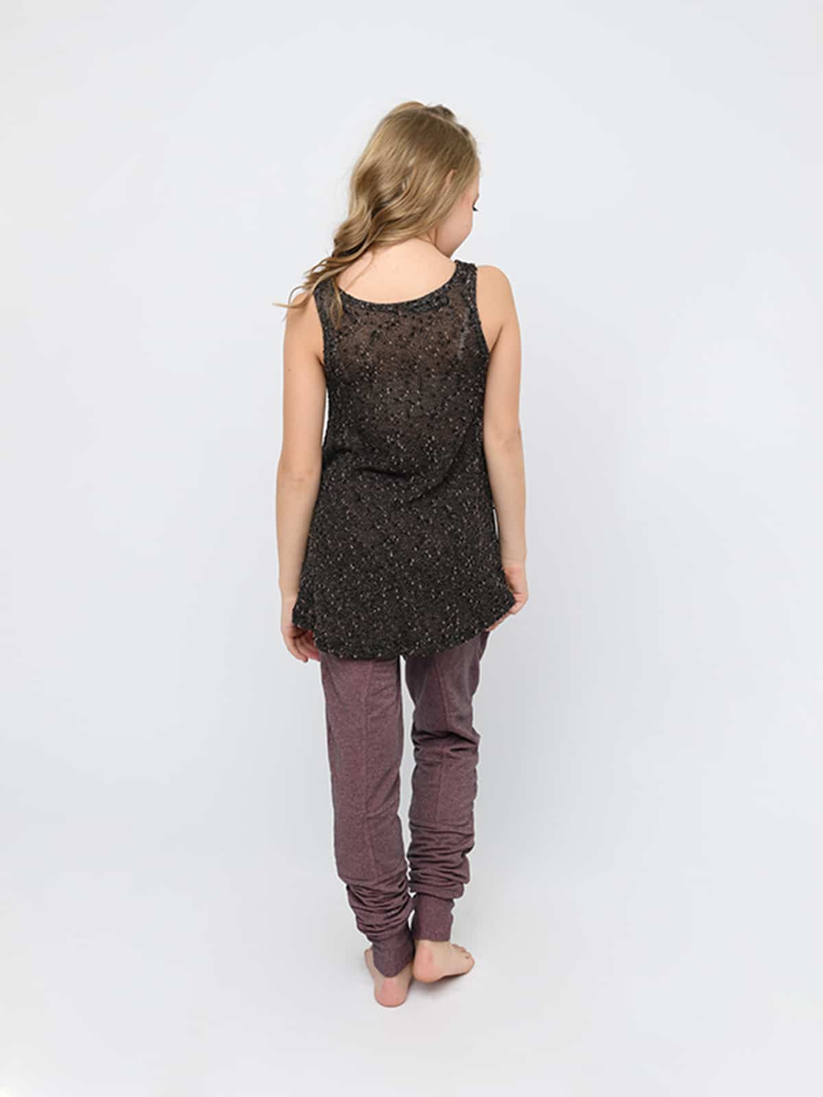 Youth Tiny Pocket Tank, Black