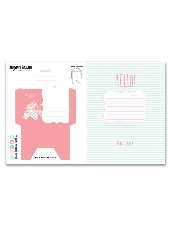 Social Stationery Set