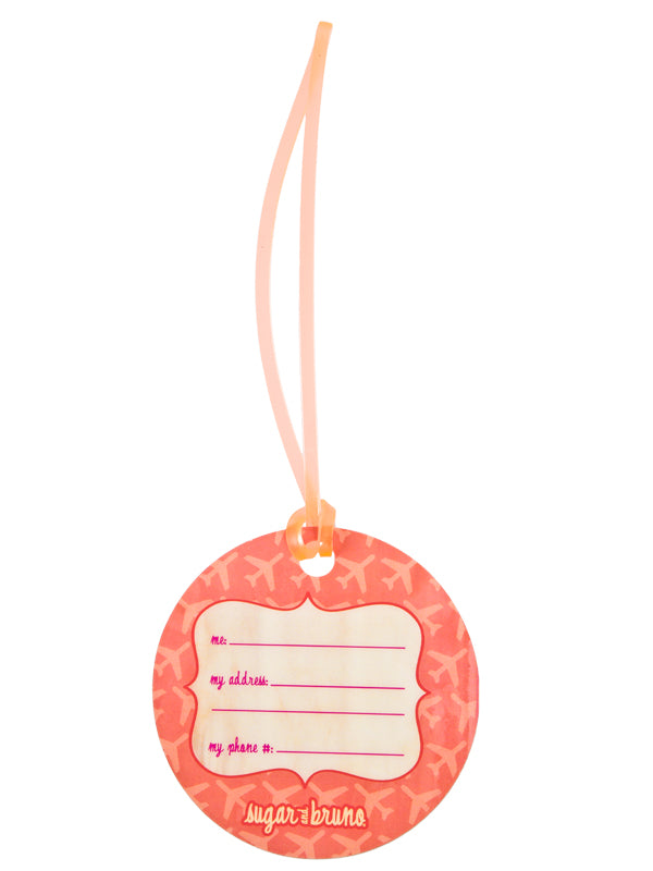 Bon Voyage Luggage Tag