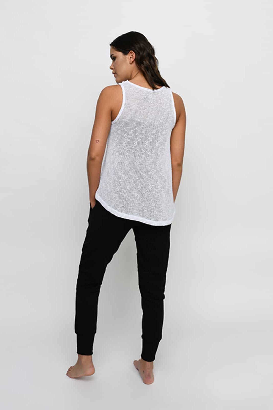 Tiny Pocket Tank, White