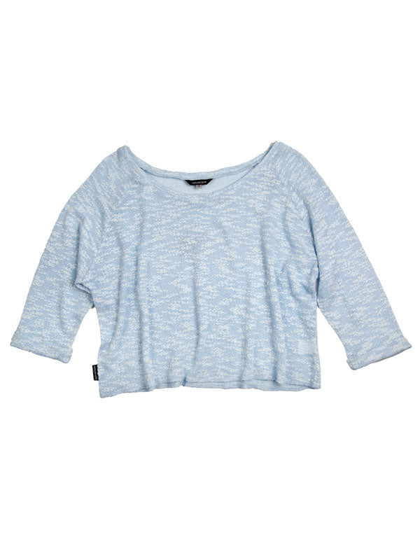 Swiss Miss Top, Sky Blue