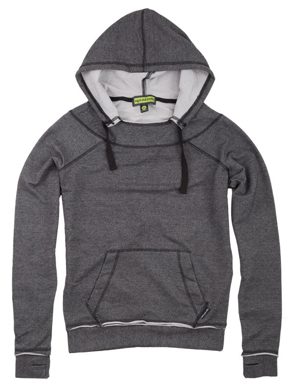 Super Terry Distressed Hoodie, Gray