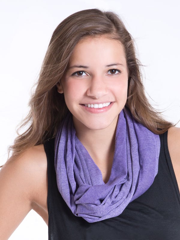 Infinity Scarf, Purple