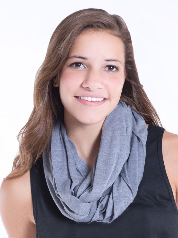 Infinity Scarf, Steel Gray