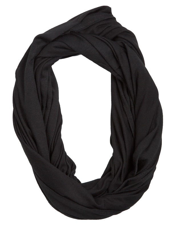 Infinity Scarf, Stretch Limo Black