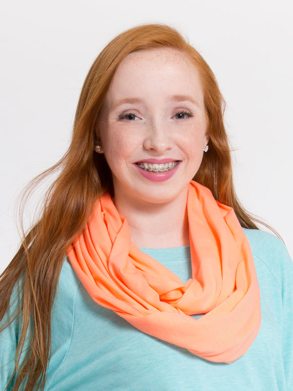 Infinity Scarf, Orange