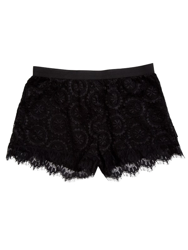 La Lace Youth Shorts, Black