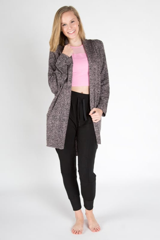 Stella Sweater, Pink Speckle