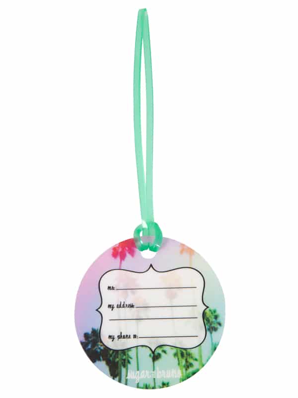 Positive Vibes Luggage Tags