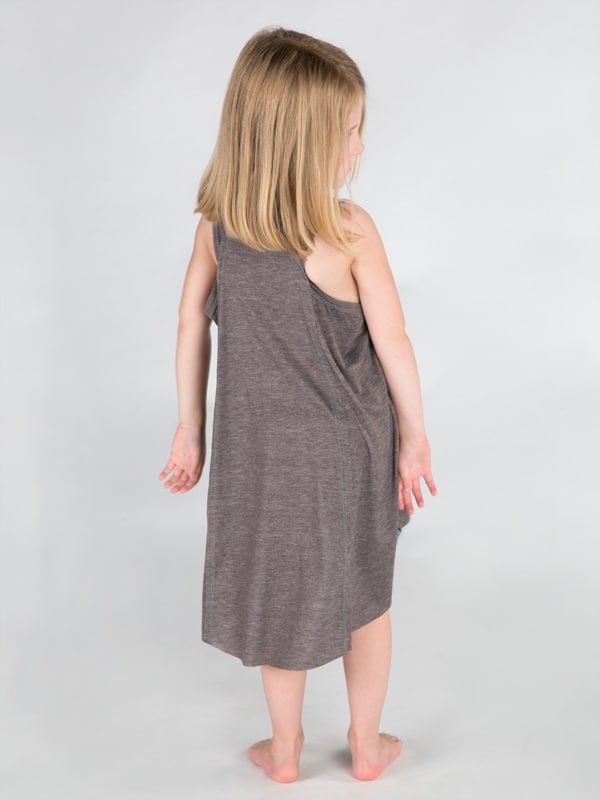 Jazzy Itty Bitty Dress, Steel Gray