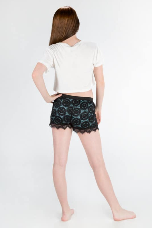 La Lace Shorts, Aqua