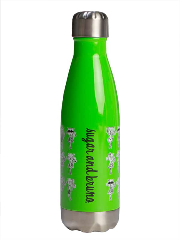 Cat Dancers Force Bottle, Neon Green