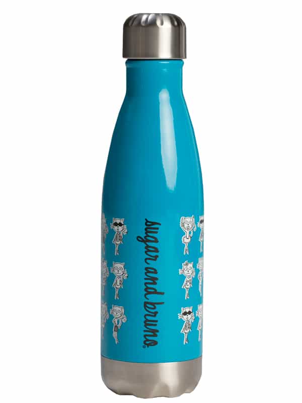 Cat Dancers Force Bottle, Neon Blue