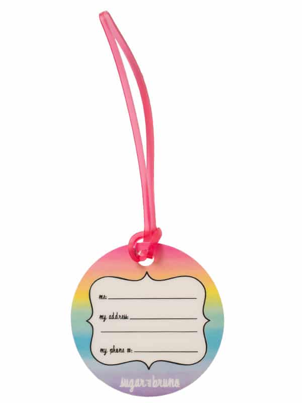 Sugar Bunny Luggage Tag
