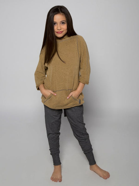 Kathryn Youth Hoodie, Mustard
