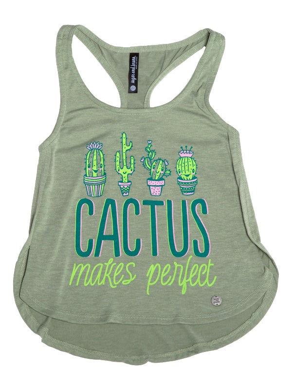 Cactus Itty Bitty Petal Racerback