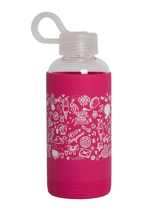 Doodles Fuchsia Bottle