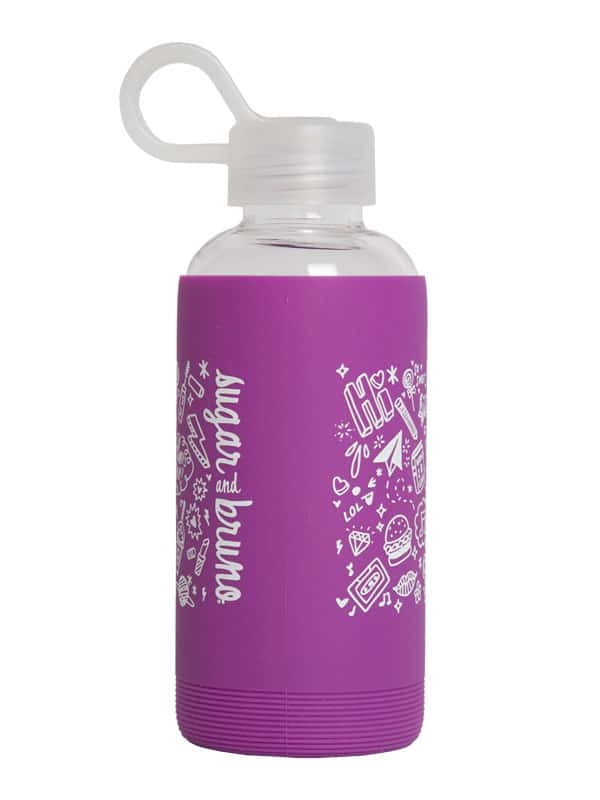 Doodles Purple Bottle