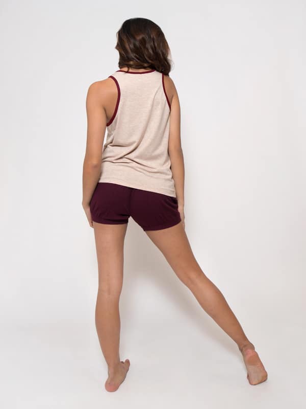 Tank Top: Rebel Tank "Floral Heart Dancer" by Sugar and Bruno