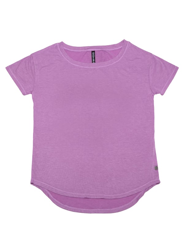 Upscale Tee, Violet Tulle