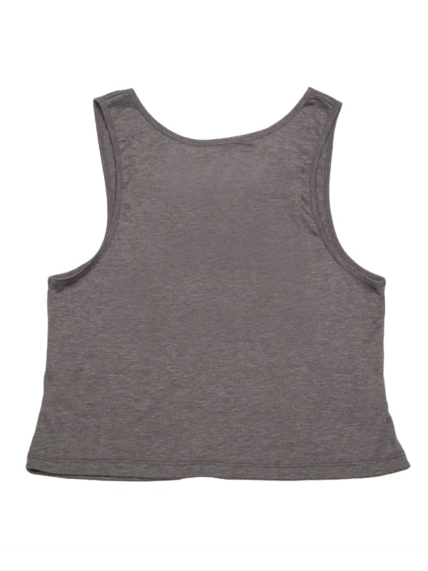 Steel Gray Youth Low Back Tank