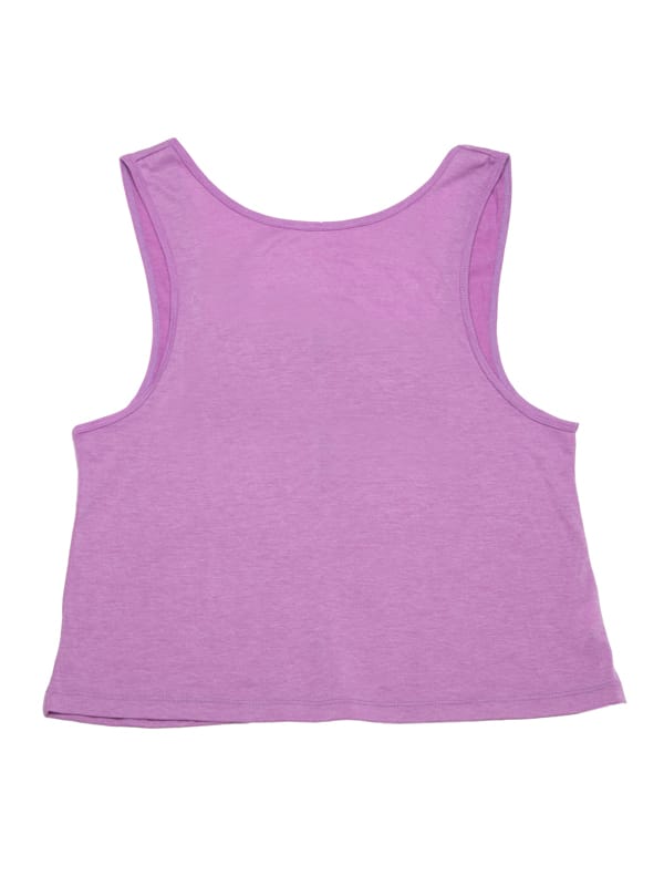 Low Back Tank , Violet Tulle