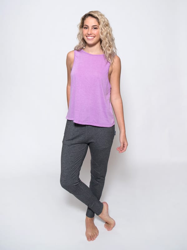 Orchid Low Back Tank