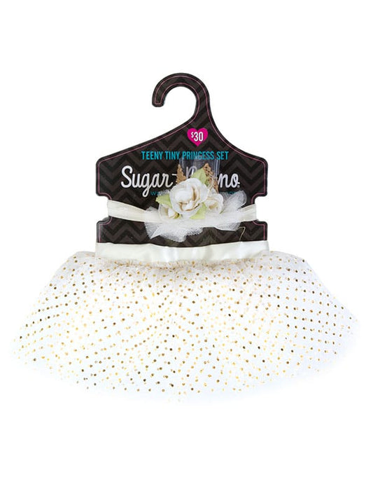 White Baby Tutu: "TT Princess Set" by Sugar and Bruno Apparel in Indianapolis, IN