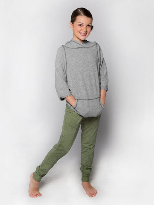Kathryn Youth Hoodie, Gray