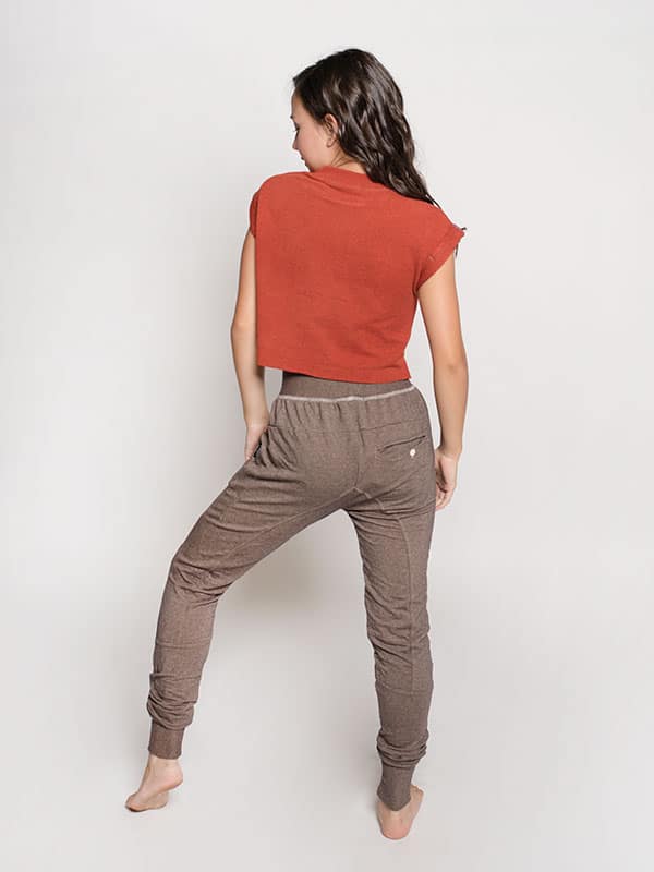 Youth Boss Crop, Burnt Orange