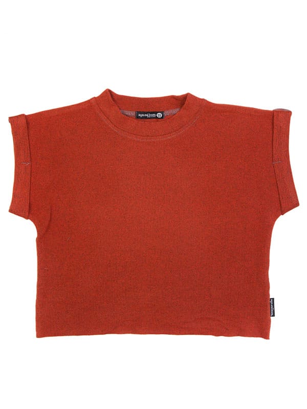 Youth Boss Crop, Burnt Orange