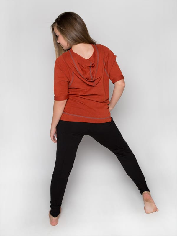 Kathryn Youth Hoodie, Burnt Orange