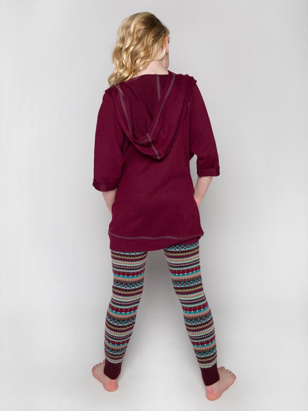 Kathryn Youth Hoodie, Burgundy