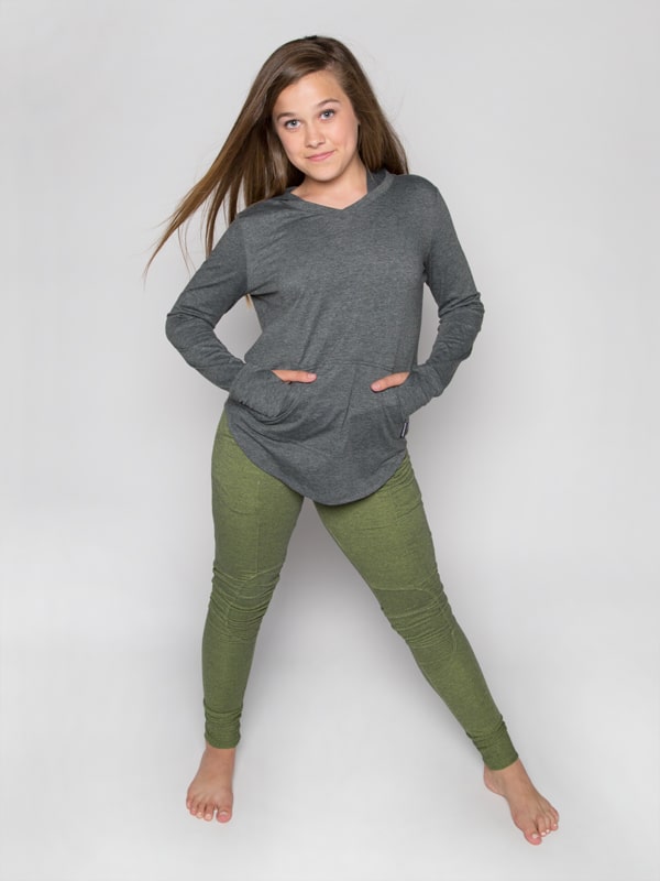 365 Hoodie, Denim Blue