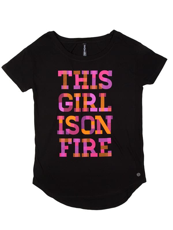 Girl On Fire Upscale Tee