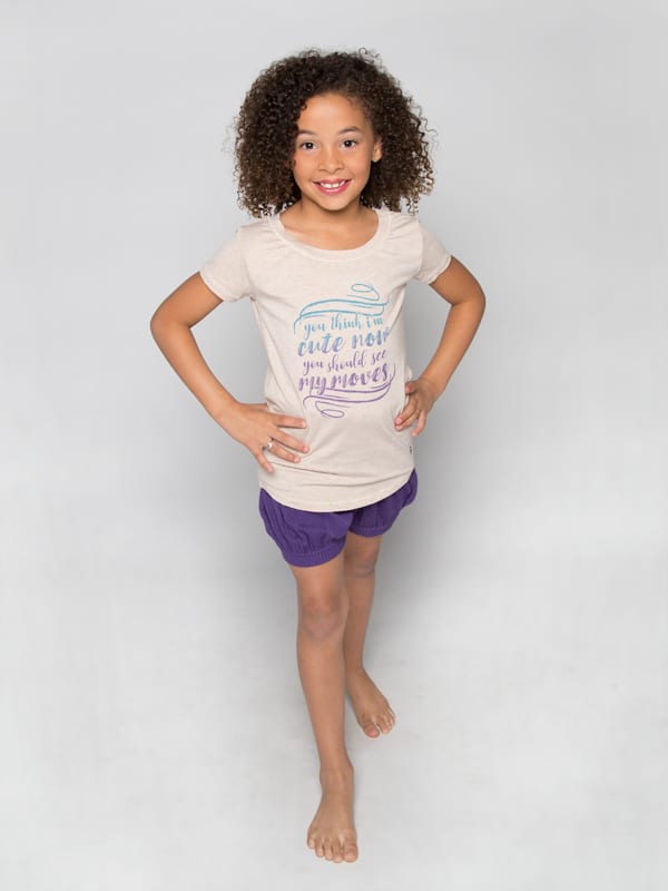 Dance Shirt: "You Think I'm Cute Now, You should see my Moves" Upscale Tee by Sugar and Bruno