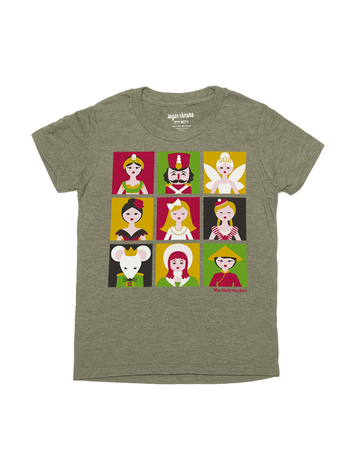 Nutcracker Cast Itty Bitty Boyfriend Tee