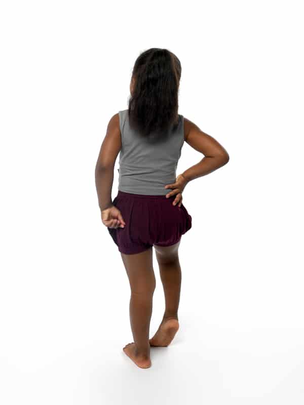 Itty Bitty High Neck Tank, Gray