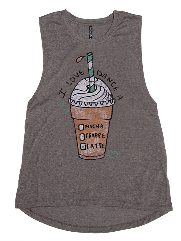 Dance A Latte Metro Tank