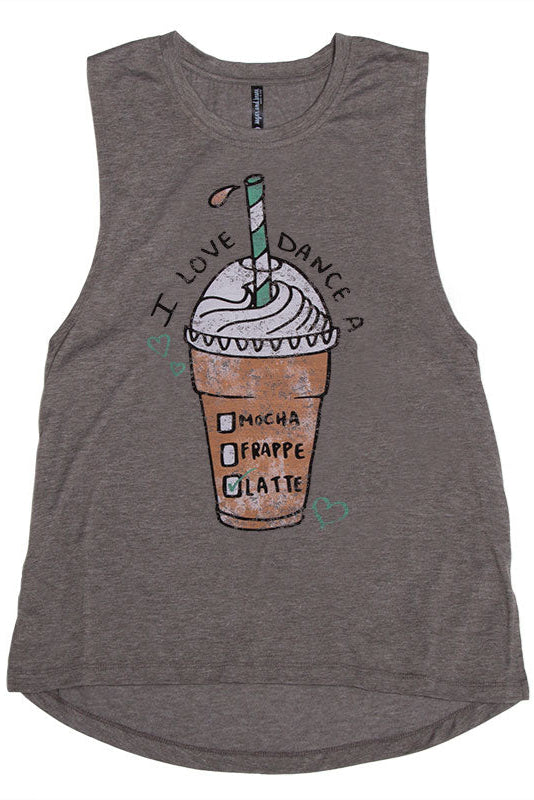Dance A Latte Metro Tank