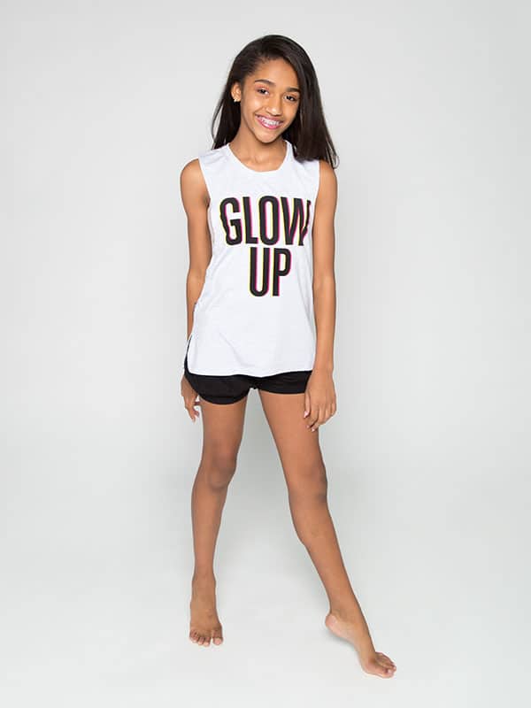 Glow Up Youth Metro Tank