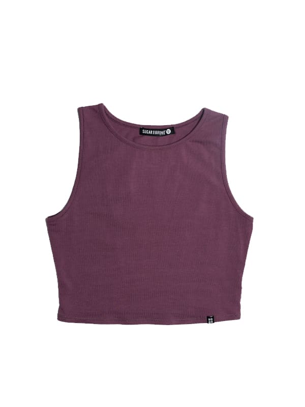 Itty Bitty High Neck Tank, Violet