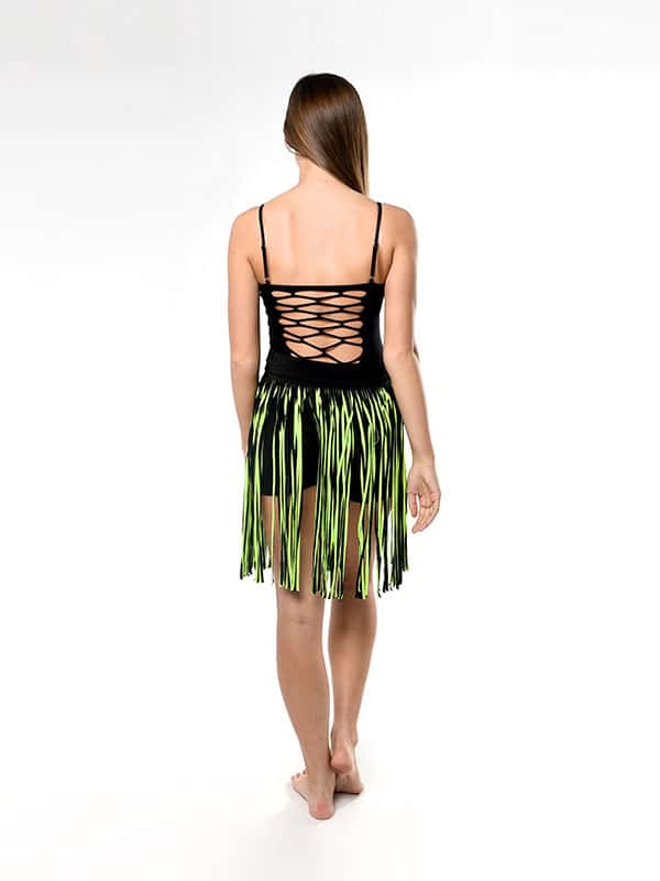 Lacey Shake It Skirt - Neon Green