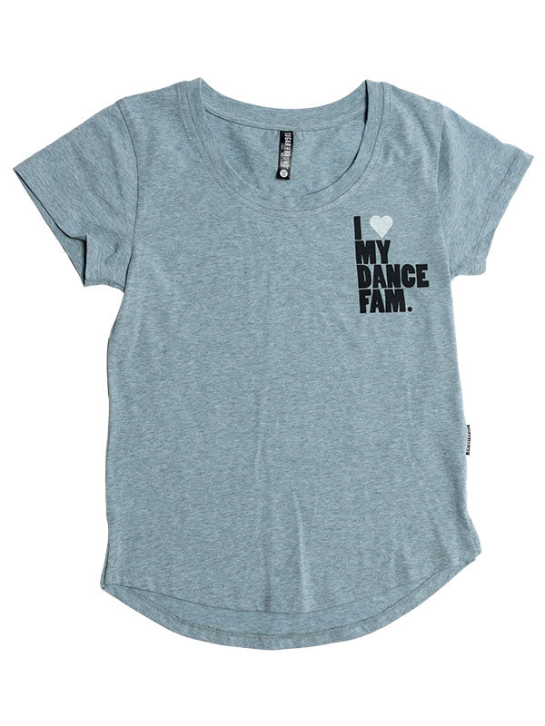 Love My Dance Fam Epic Tee, Blue
