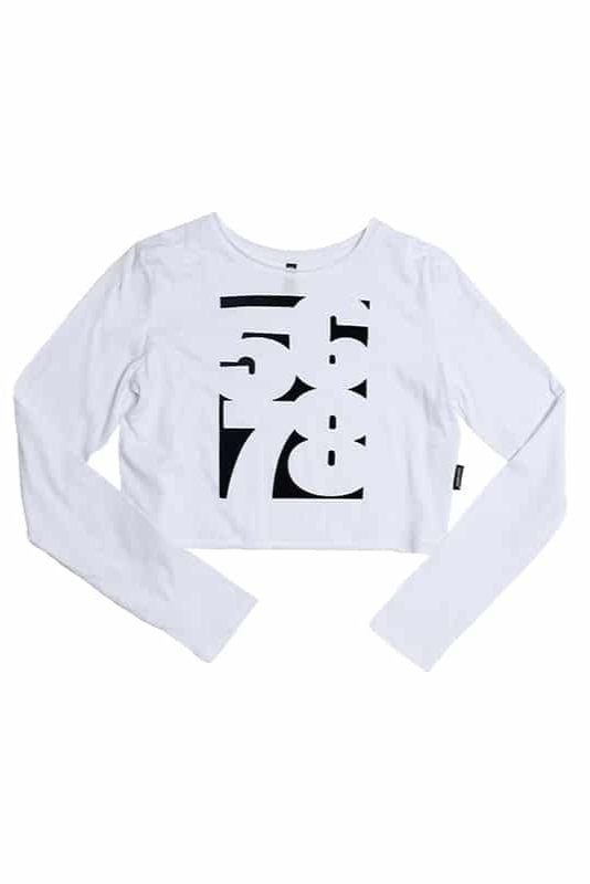5678 Crop Long Sleeve Tee