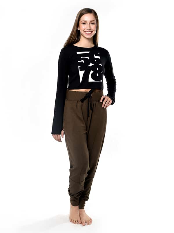 5678 Crop Long Sleeve Tee