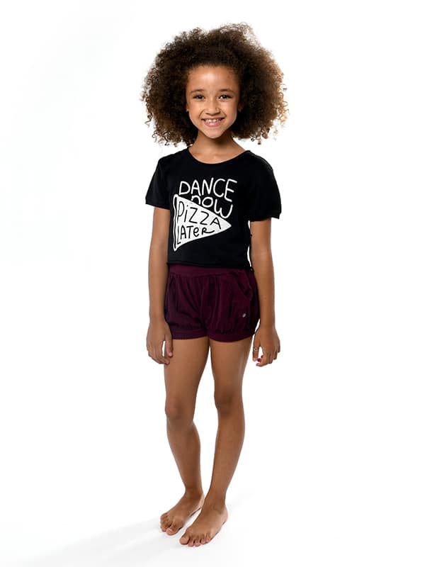 Dance Now Itty Bitty Crop Tee