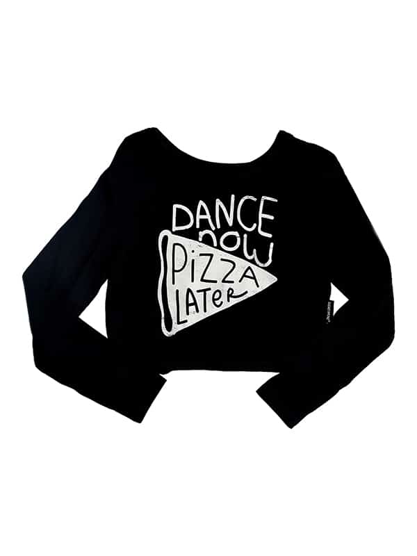 Dance Now Itty Bitty Crop Long Sleeve Tee