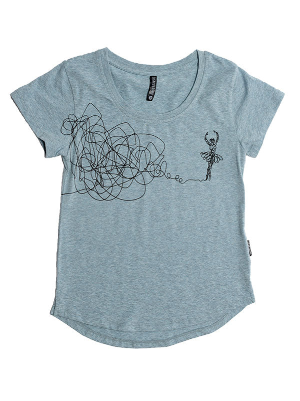 Sketch Ballerina Youth Epic Tee