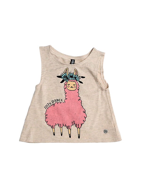 Llama Itty Bitty Curtain Call Top